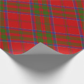Clan MacDonald van Keppoch Tartan Wrapping Paper Cadeaupapier (Hoek)
