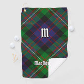 Clan MacDonell of Glengarry Tartan Golfhanddoek (Insitu)