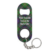 Clan MacDonell of Glengarry Tartan Mini Flessenopener (Achterkant)