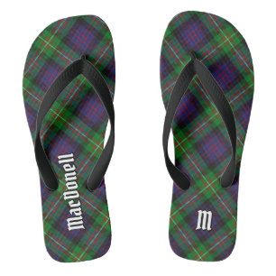 Clan MacDonell of Glengarry Tartan Teenslippers