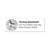 Clan MacDonell of Glengarry Wapen Zelfinktende Stempel (Design)