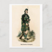 Clan MacDonell van Glengarry Briefkaart (Voorkant)