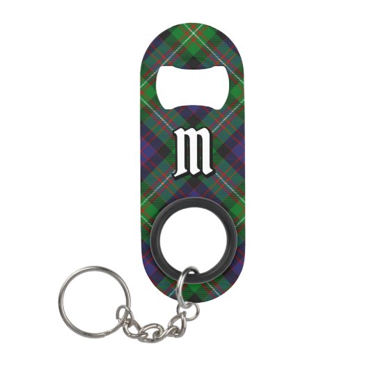 Clan MacDonell van Glengarry Tartan Mini Flessenopener (Voorkant)