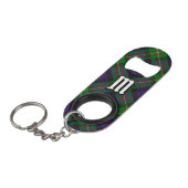 Clan MacDonell van Glengarry Tartan Mini Flessenopener (Voorkant Gekanteld)