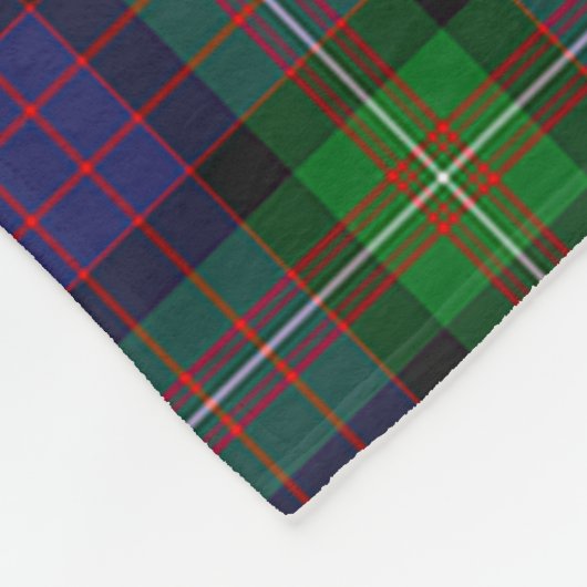 Clan MacDonell van Glengarry Tartan Pset Fleece Deken (Hoek)