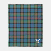 Clan MacDonnell van de langwerpige tartan Fleece Deken (Voorkant)