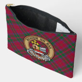 Clan MacDougall Crest over tartan Etui (Open)