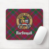 Clan MacDougall Crest over Tartan Muismat (Met muis)