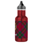 Clan MacDougall Crest over tartan Waterfles (Rechts)