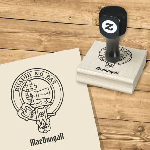 Clan MacDougall Crest Rubberstempel