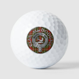 Clan MacDougall Crest & Tartan Golfballen