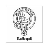 Clan MacDougall Crest Zelfinktende Stempel (Design)