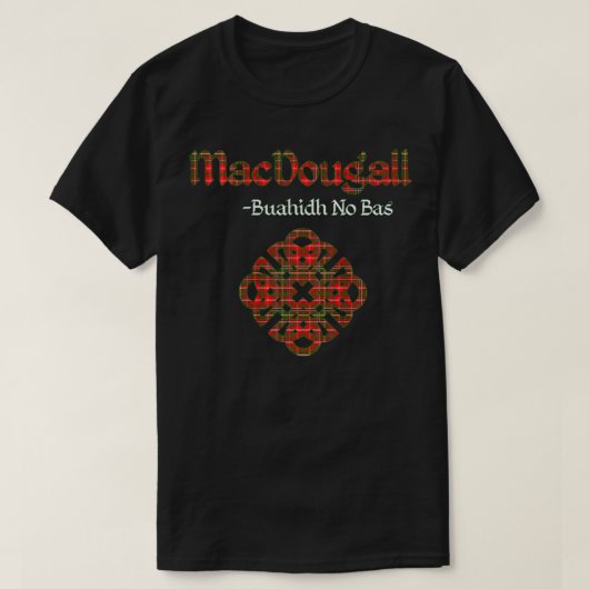 Clan MacDougall Scottish Pride T-shirt (Design voorkant)