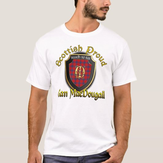 Clan MacDougall Scottish Proud Shirten T-shirt (Voorkant)