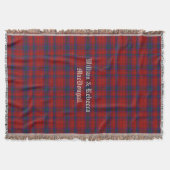 Clan MacDougall Tartan Aangepaste denrow Blanket Deken (Voorkant)