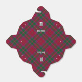 Clan MacDougall Tartan Bedankdoosjes (Uitgevouwen)