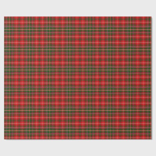 Clan MacDougall Tartan Cadeaupapier (Vlak)