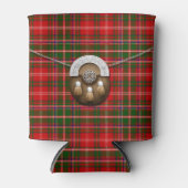 Clan MacDougall Tartan en Sporran Koelbox Blikjeskoeler (Voorkant)