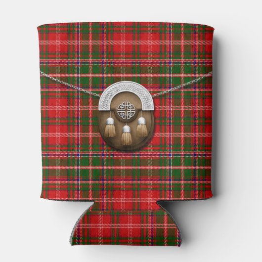 Clan MacDougall Tartan en Sporran Koelbox Blikjeskoeler (Achterkant)