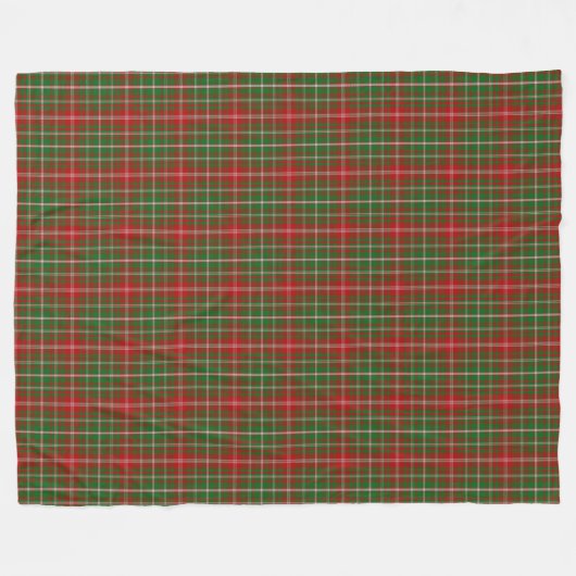 Clan MacDougall Tartan Fleece Deken (Voorkant (Horizontaal))