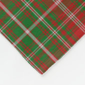 Clan MacDougall Tartan Fleece Deken (Hoek)
