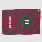 Clan MacDougall Tartan Golfhanddoek (Horizontaal)