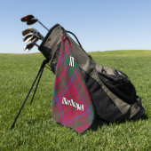 Clan MacDougall Tartan Golfhanddoek (Groen)