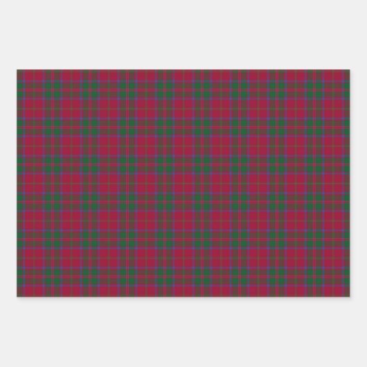 Clan MacDougall Tartan Inpakpapier Vel (Voorkant)