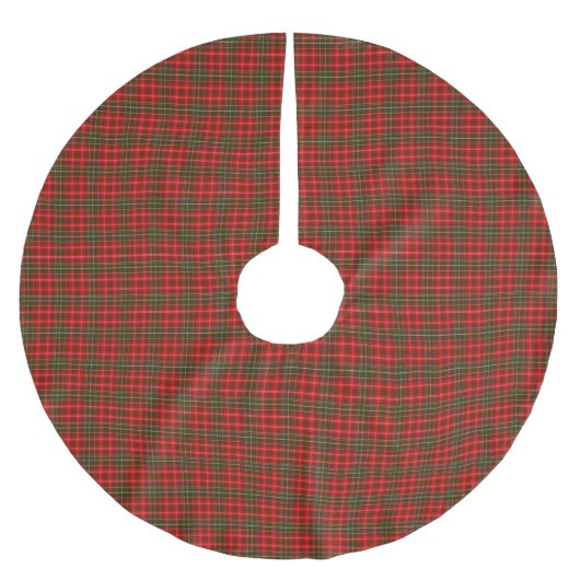Clan MacDougall Tartan Kerstboom Rok (Voorkant)
