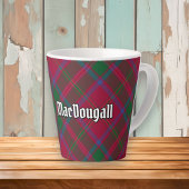Clan MacDougall Tartan Latte Mok