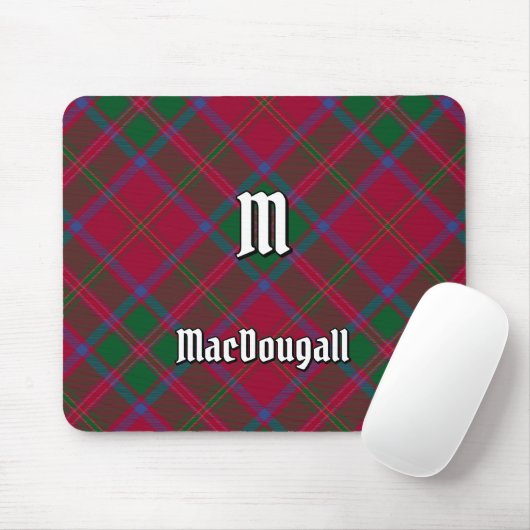Clan MacDougall Tartan Muismat (Met muis)