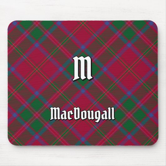 Clan MacDougall Tartan Muismat (Voorkant)
