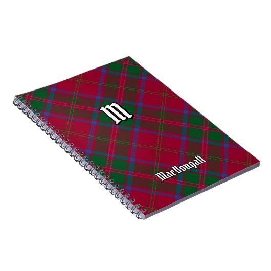 Clan MacDougall Tartan Notitieboek (Rechterzijde)