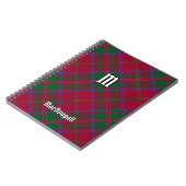 Clan MacDougall Tartan Notitieboek (Linkerzijde)