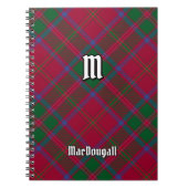 Clan MacDougall Tartan Notitieboek (Voorkant)
