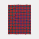 Clan MacDougall Tartan Scottish Red Pset Fleece Deken (Voorkant)