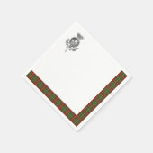 Clan MacDougall Tartan Servet (Hoek)