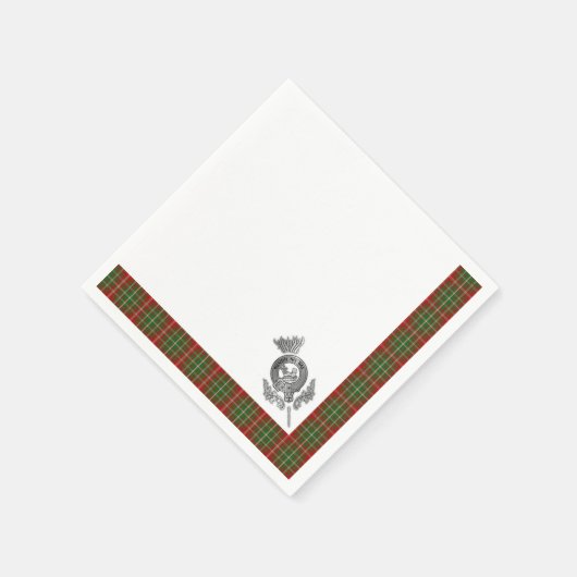 Clan MacDougall Tartan Servet (Hoek)