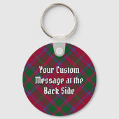 Clan MacDougall Tartan Sleutelhanger (Achterkant)