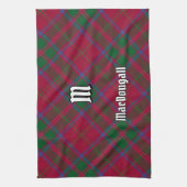 Clan MacDougall Tartan Theedoek (Verticaal)