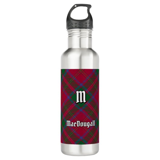 Clan MacDougall Tartan Waterfles (Voorkant)