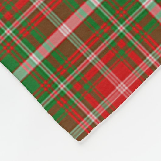 Clan MacDougall van Lochcarron Tartan Pset Fleece Deken (Hoek)