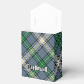 Clan MacDowall Crest over Tartan Bedankdoosjes (Geopend)