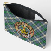 Clan MacDowall Crest over tartan Etui (Open)