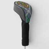 Clan MacDowall Crest over Tartan Golfheadcover (Schuin)