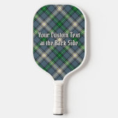 Clan MacDowall Crest over tartan Pickleball Paddle (Achterkant)