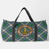 Clan MacDowall Crest over tartan Plunjezak (Voorkant)