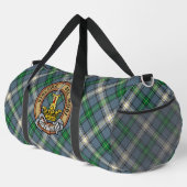 Clan MacDowall Crest over tartan Plunjezak (Rechterhoek)
