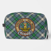 Clan MacDowall Crest over tartan Toilettasje (Voorkant)