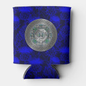 Clan MacDowall Crest & Tartan Knot Blikjeskoeler (Voorkant)